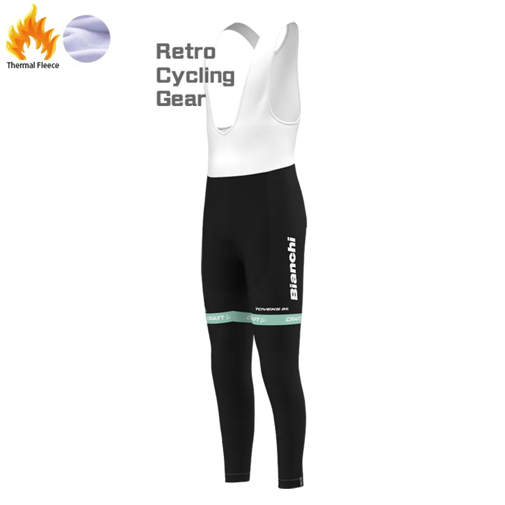 2016 Bianchi Fleece Retro Long Cycling Kits