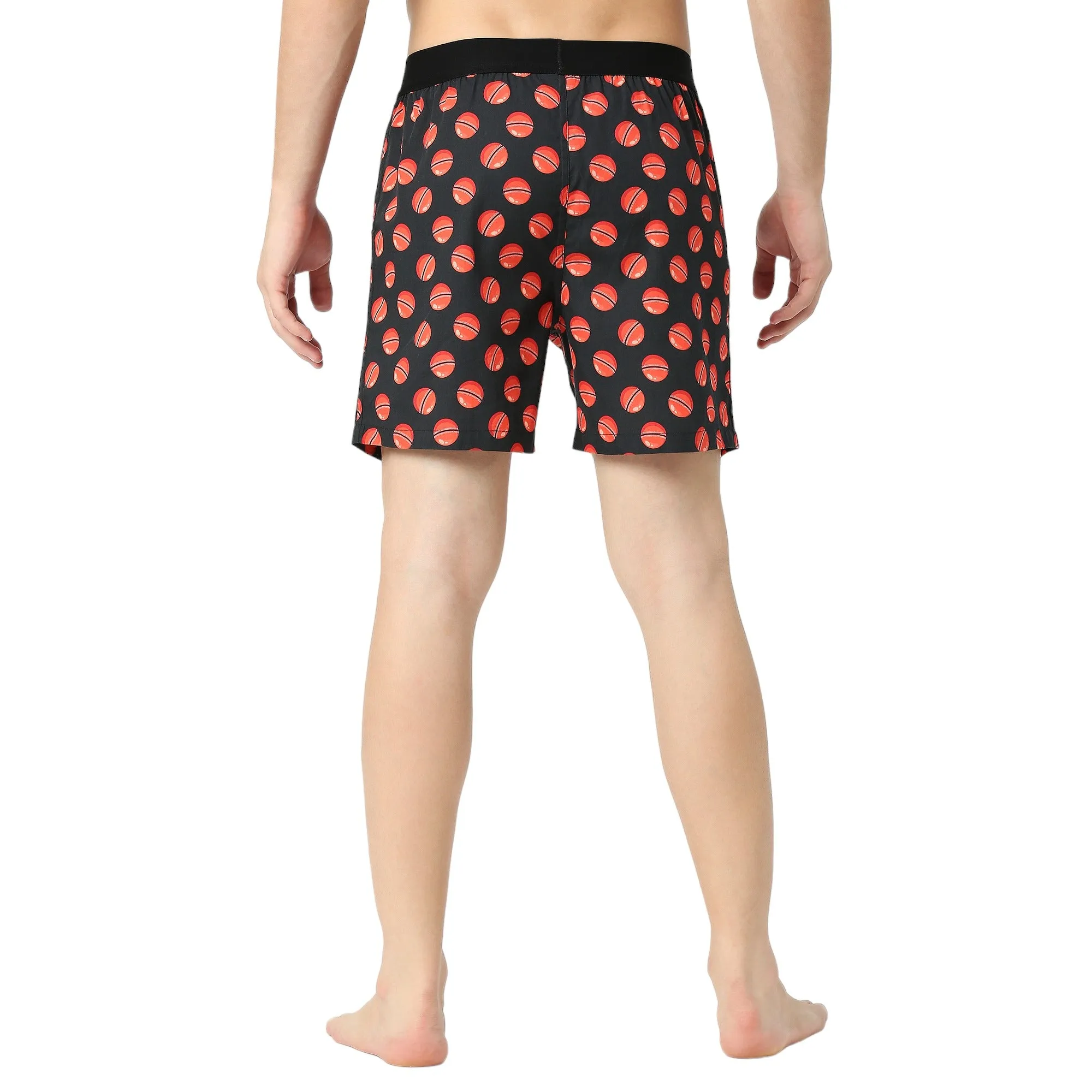 BZ INNERWEAR-Cricket-Men's Boxers Combo | 100% Cotton | Pack of 2