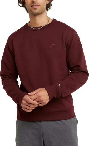 Champion Men's Crewneck, Powerblend Fleece Sweatshirt, Crewneck Sweatshirts (Reg. Or Big & Tall)