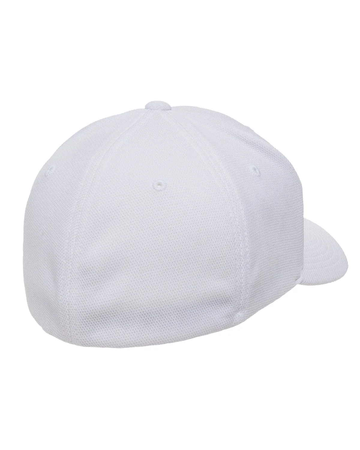 Flexfit Cool & Dry Sport Branded Caps, White