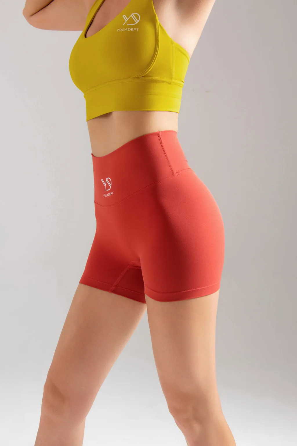Fully Committed High Waist Yoga Shorts