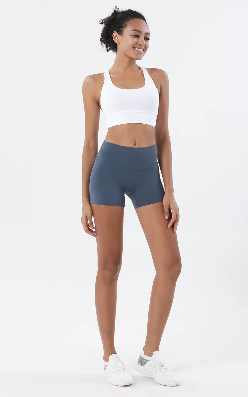 Fully Committed High Waist Yoga Shorts