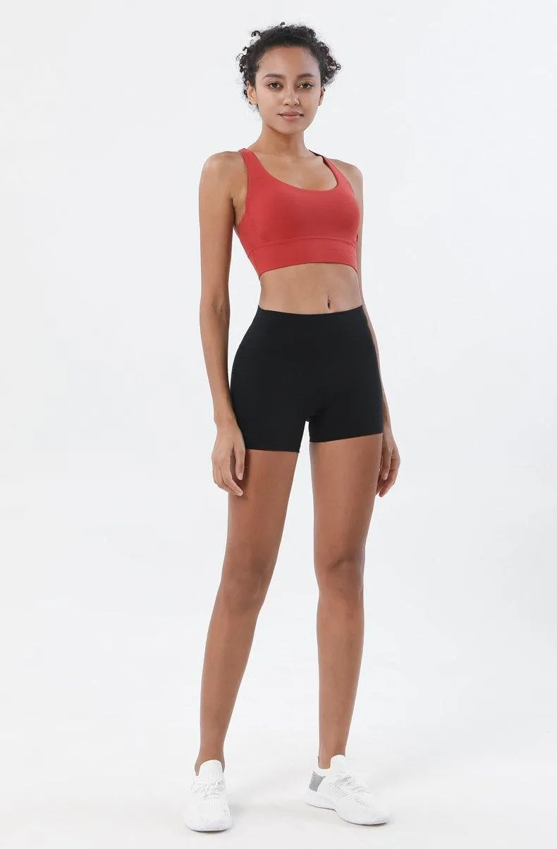 Fully Committed High Waist Yoga Shorts