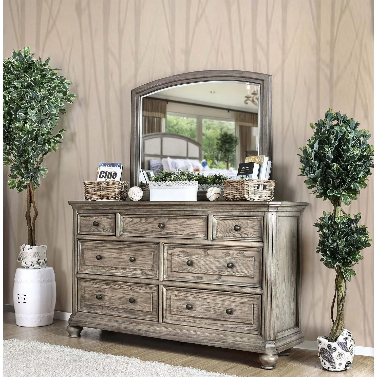 Furniture of America Armus Dresser Mirror CM7719M