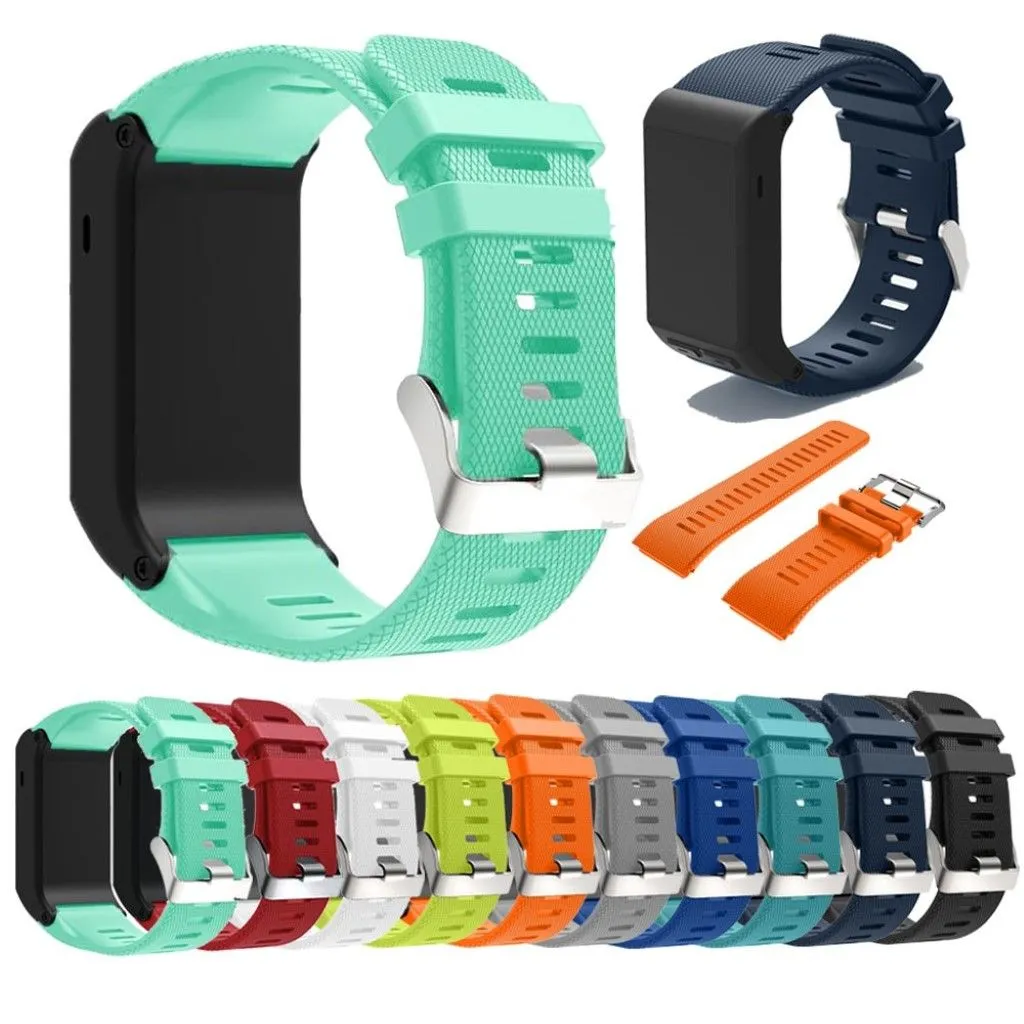 Garmin Vivoactive HR silicone sport style watchband - Red