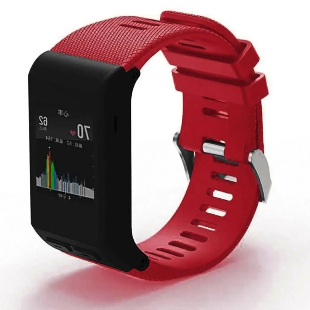 Garmin Vivoactive HR silicone sport style watchband - Red
