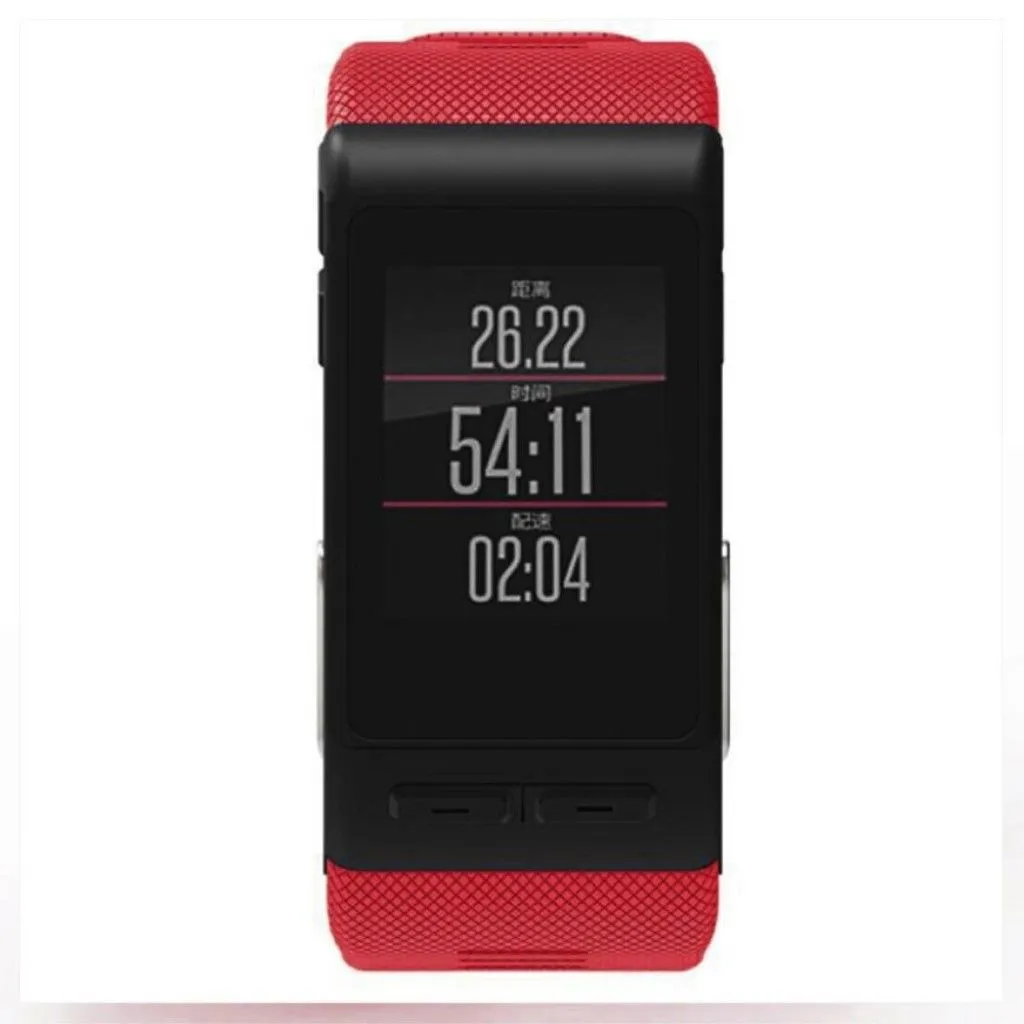 Garmin Vivoactive HR silicone sport style watchband - Red