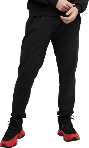 Hanes Men's Ultimate Cotton Pant, Black, Medium