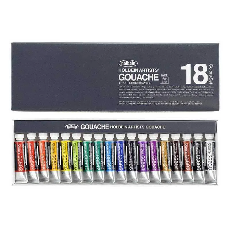 Holbein Artists' Gouache Sets