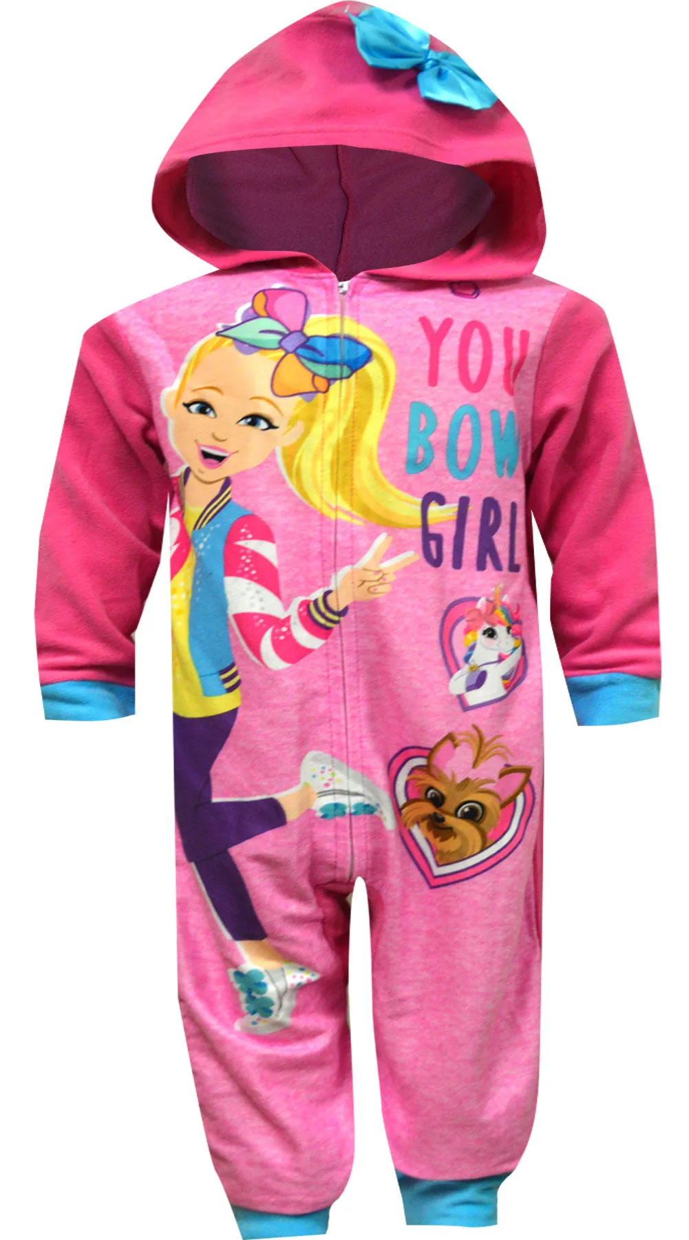 JoJo Siwa You Bow Girl Blanket Sleeper