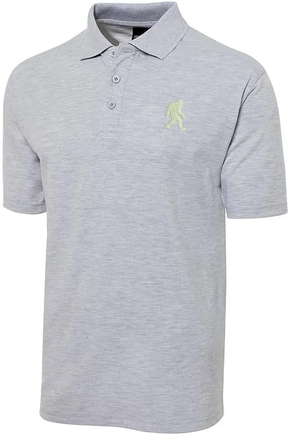 Men's Embroidered Polo Shirt Bigfoot Sasquatch Embroidery Short Sleeve Regular-Fit Advantage Performance Shirts