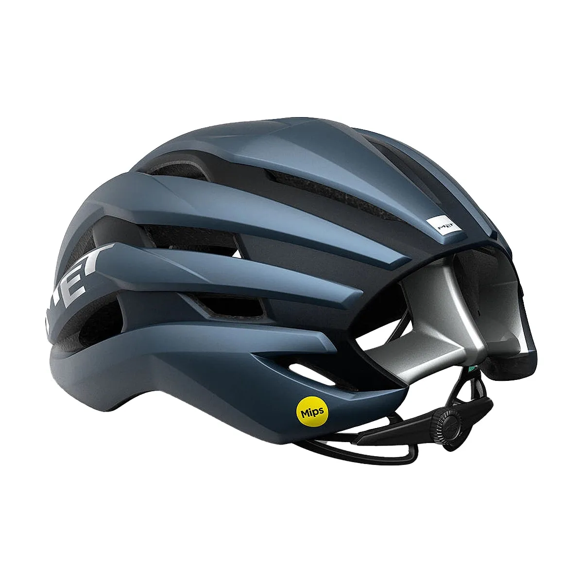 MET Trenta MIPS Cycling Helmet - Navy/Silver