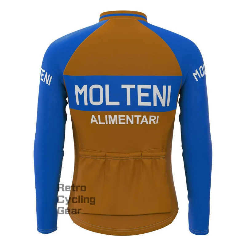 Molteni Brown Fleece Retro Cycling Kits