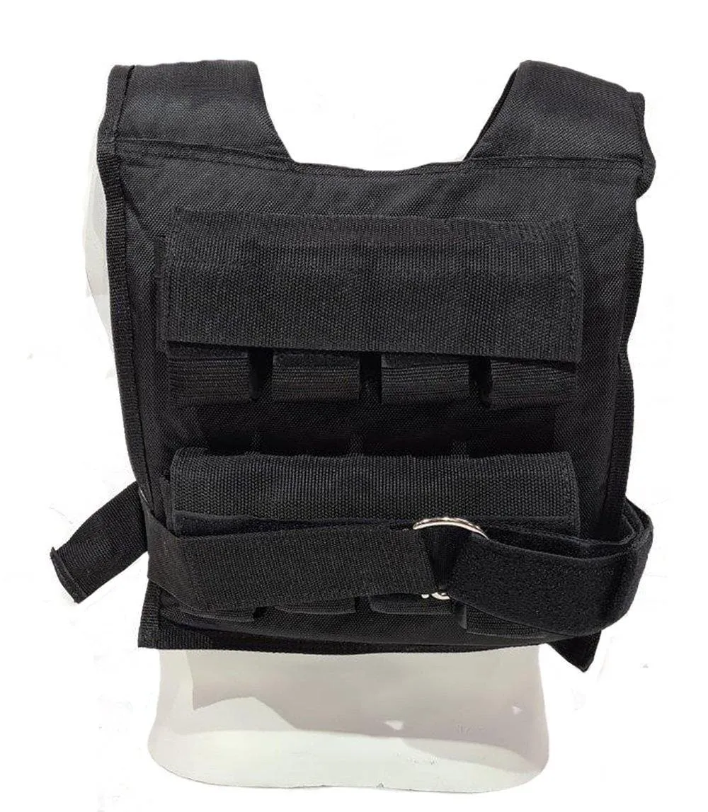 Morgan Adjustable Weighted Vest Available, 1kg - 15KG
