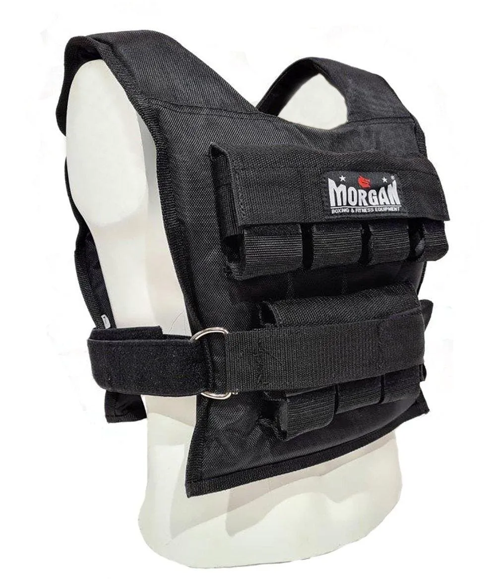 Morgan Adjustable Weighted Vest Available, 1kg - 15KG