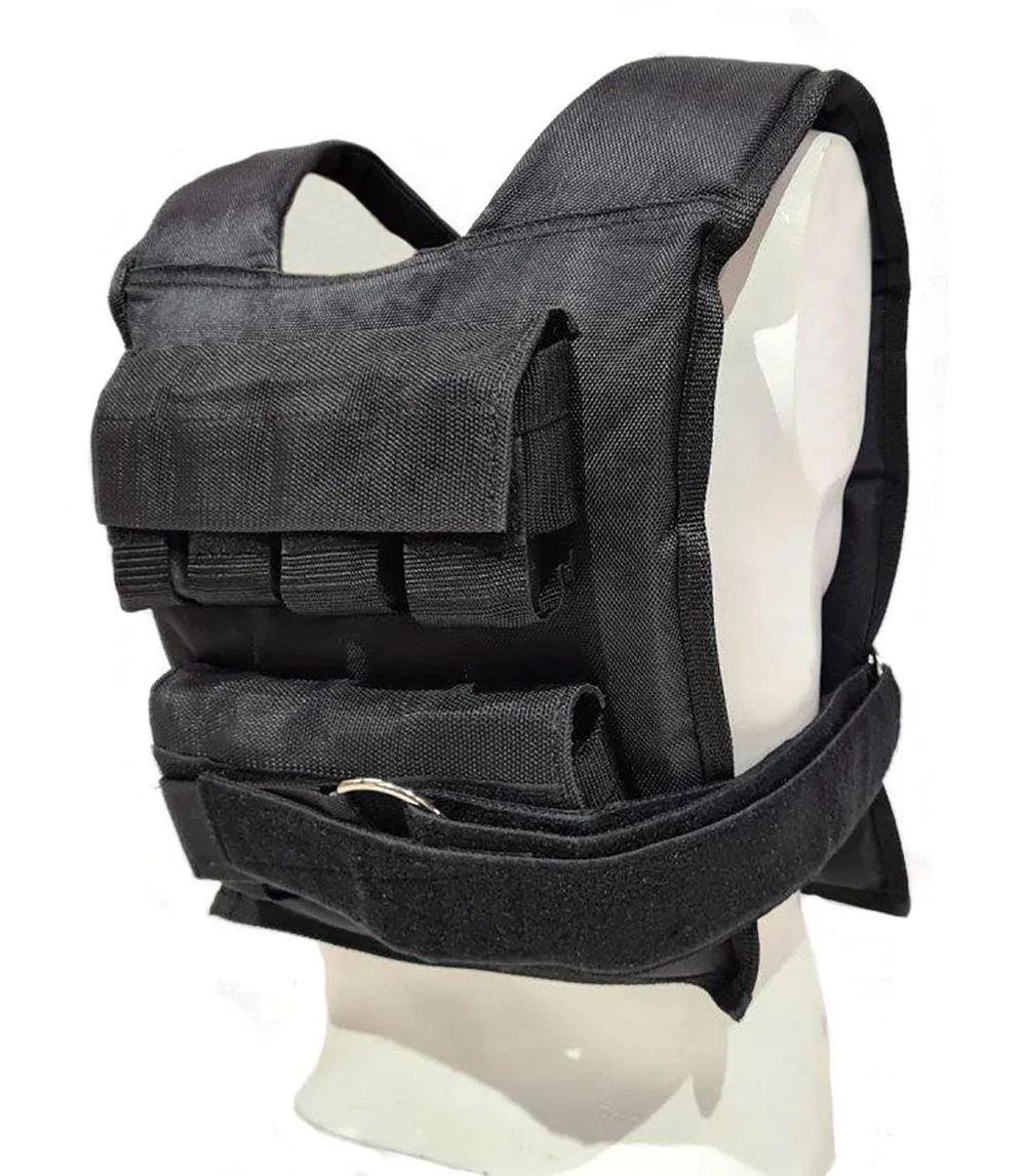 Morgan Adjustable Weighted Vest Available, 1kg - 15KG