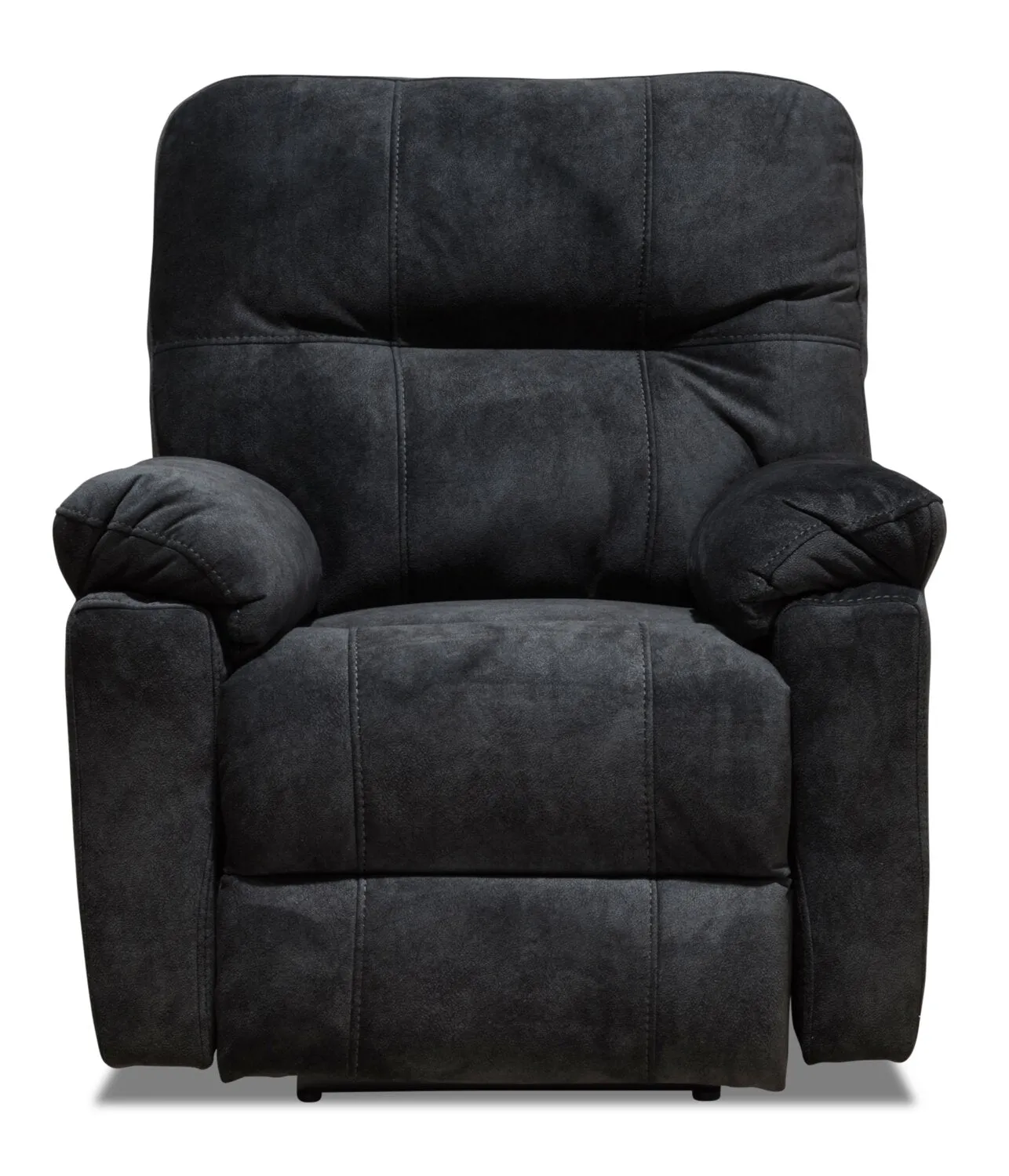 Muncey Polyester Recliner - Graphite