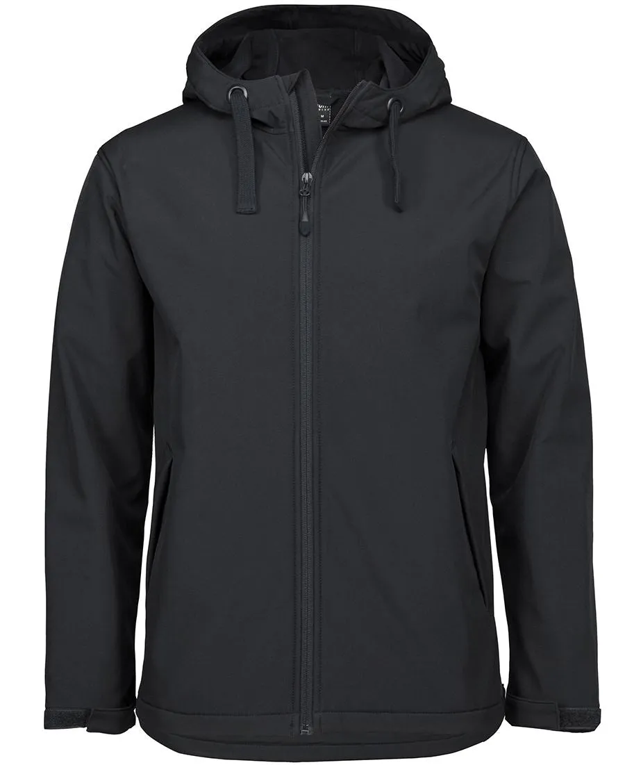 PODIUM KIDS & ADULTS THREE LAYER HOODED SOFTSHELL JACKET - 3WSH