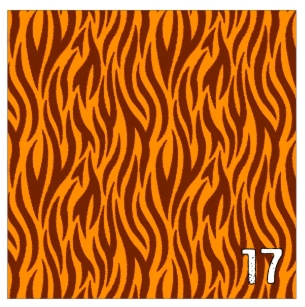 Printed Adhesive Vinyl ABSTRACT ANIMAL Print