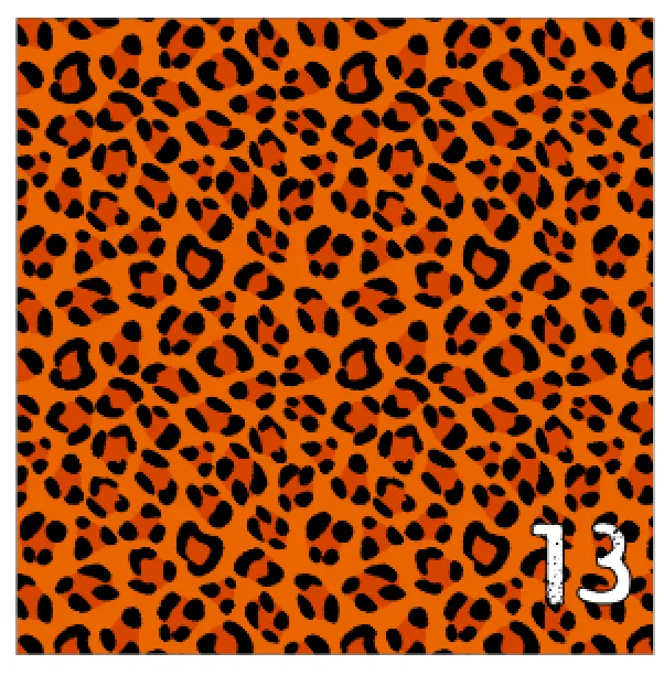 Printed Adhesive Vinyl ABSTRACT ANIMAL Print
