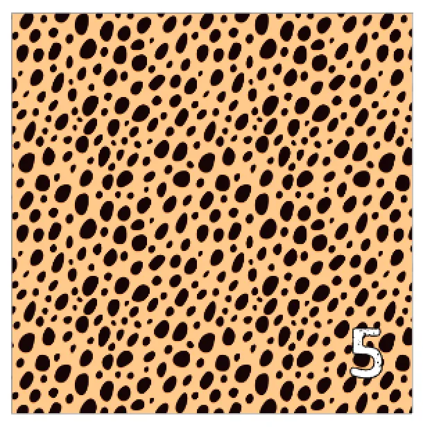 Printed Adhesive Vinyl ABSTRACT ANIMAL Print