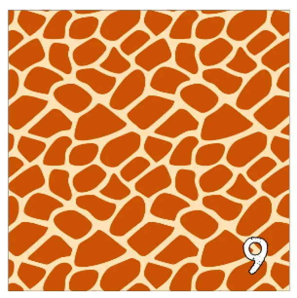 Printed Adhesive Vinyl ABSTRACT ANIMAL Print