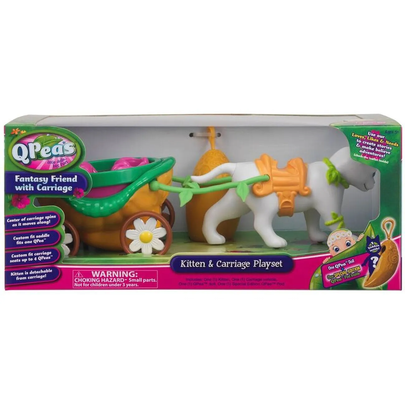 Qpeas Fantasy Friends With Carriage Assorted Styles