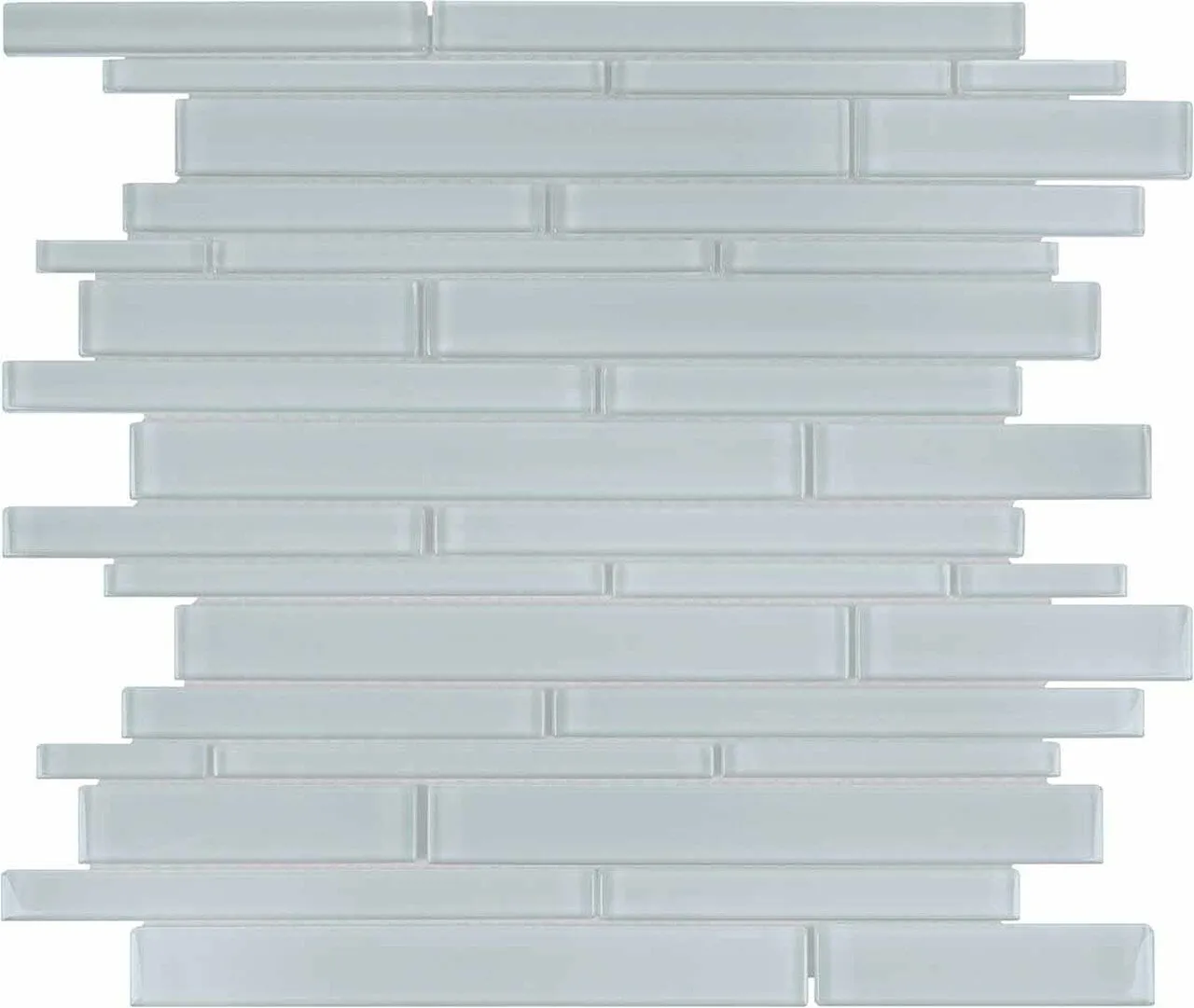 Random Strip Element Skylight Light Colors Glass Mosaic