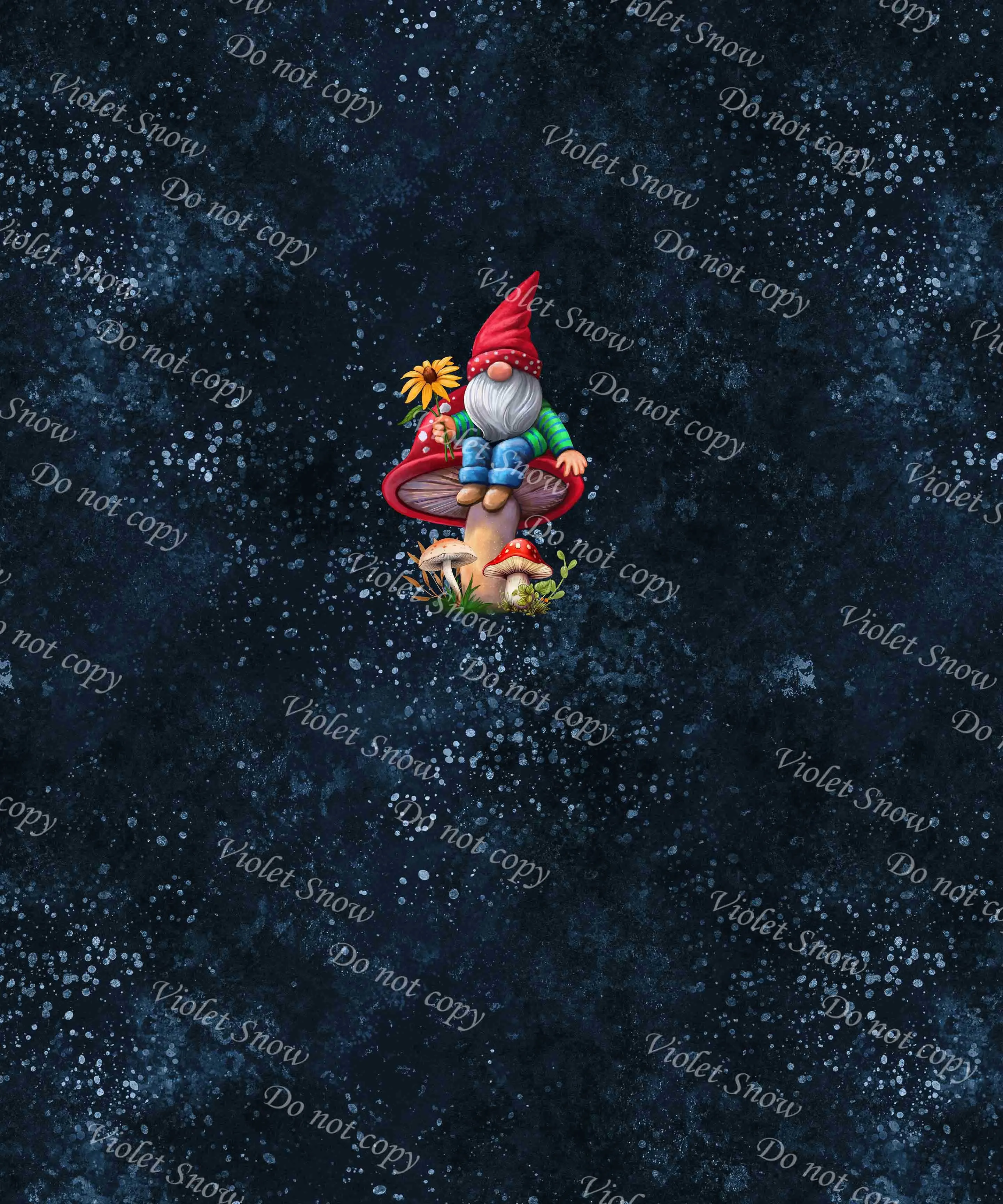 Red Mushroom Gnome Panel