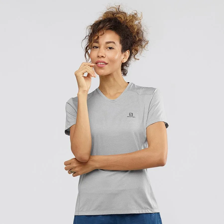 Salomon Womens XA SS Tee - Alloy