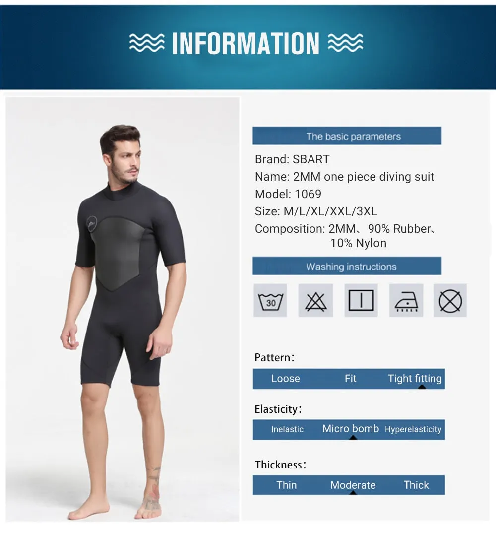 SBART Long Sleeve Surf Suit