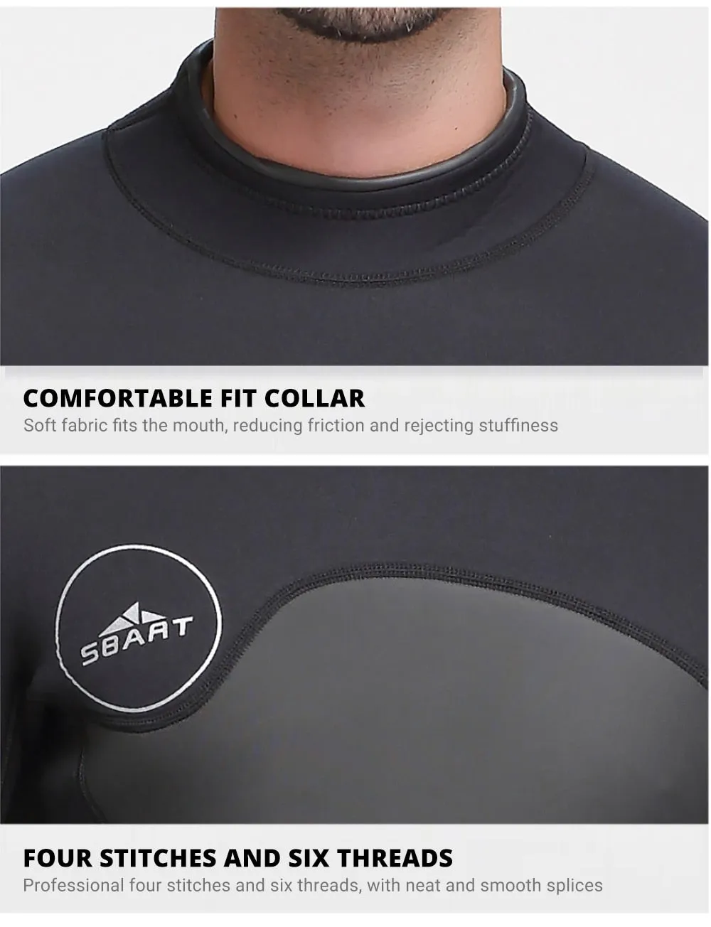 SBART Long Sleeve Surf Suit