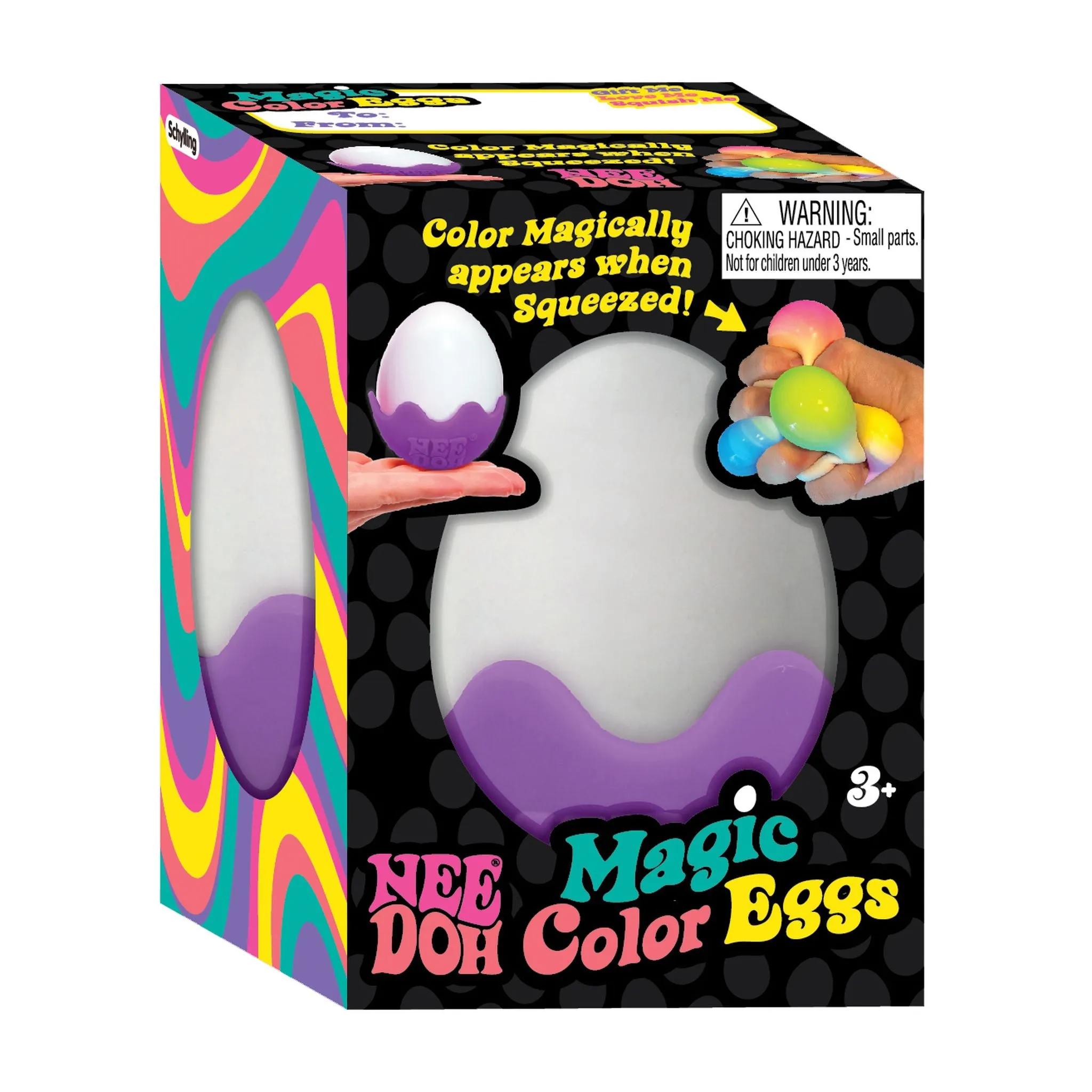 Schylling Needoh Magic Colour Egg Assorted Styles