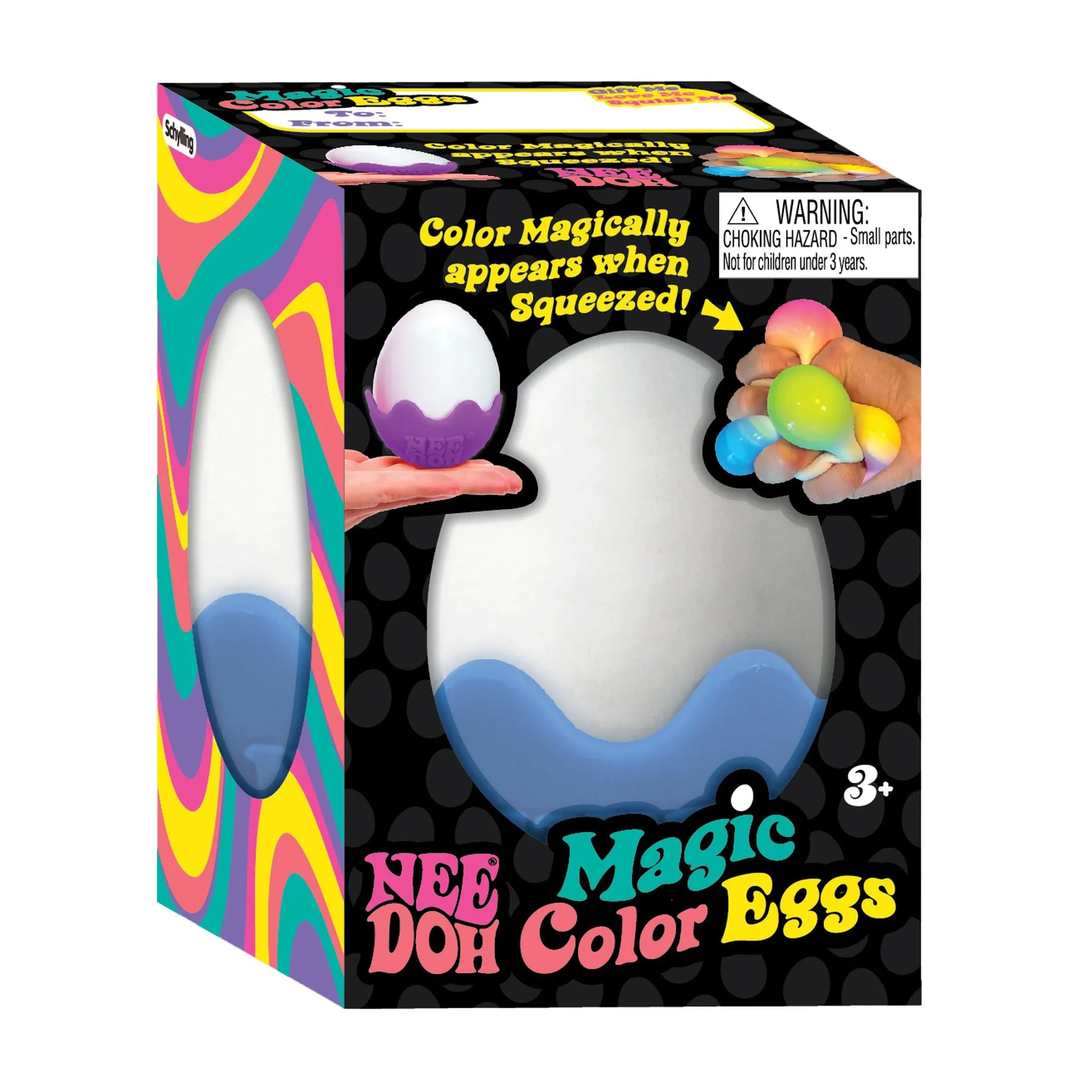 Schylling Needoh Magic Colour Egg Assorted Styles