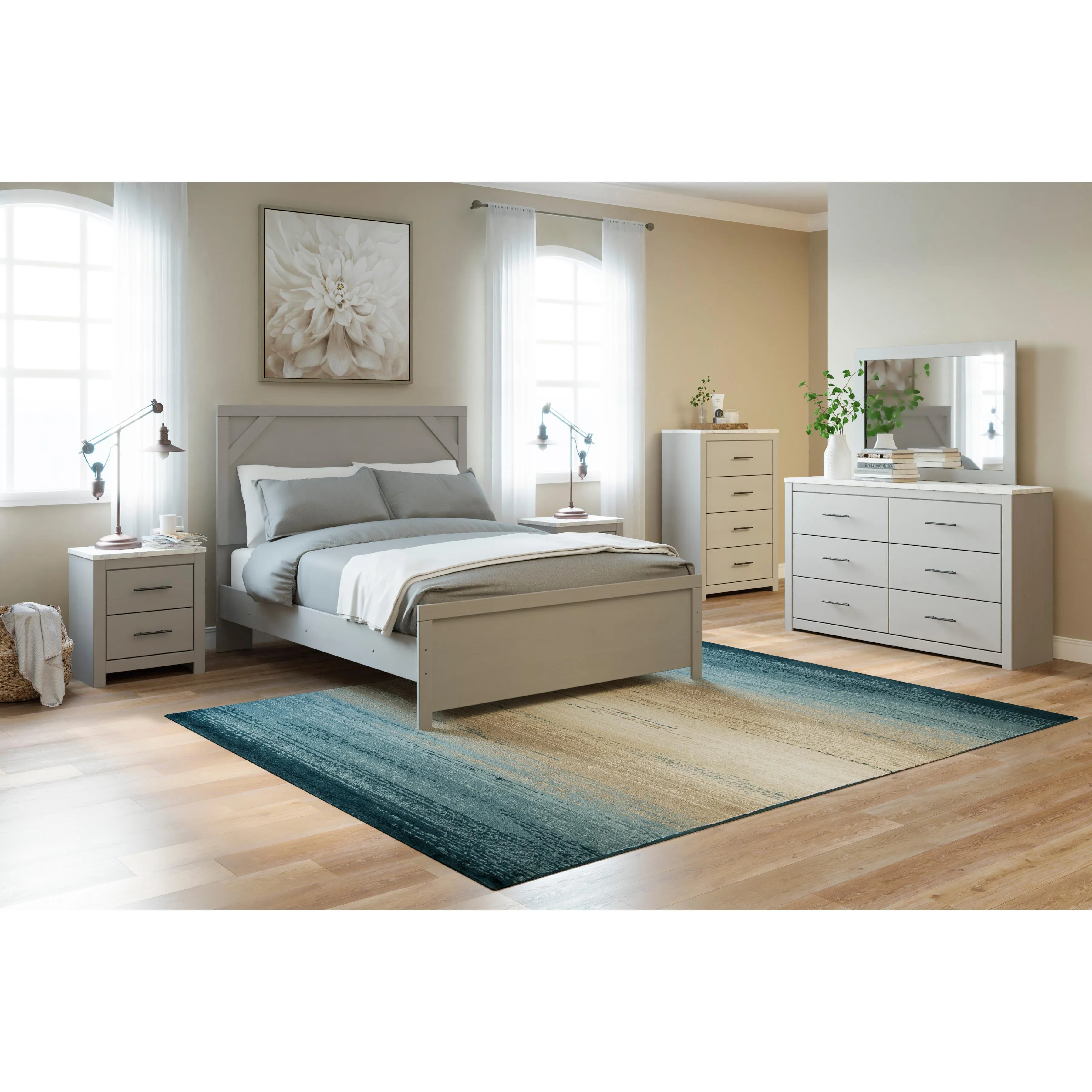 Signature Design by Ashley Cottonburg 2-Drawer Nightstand B1192-92