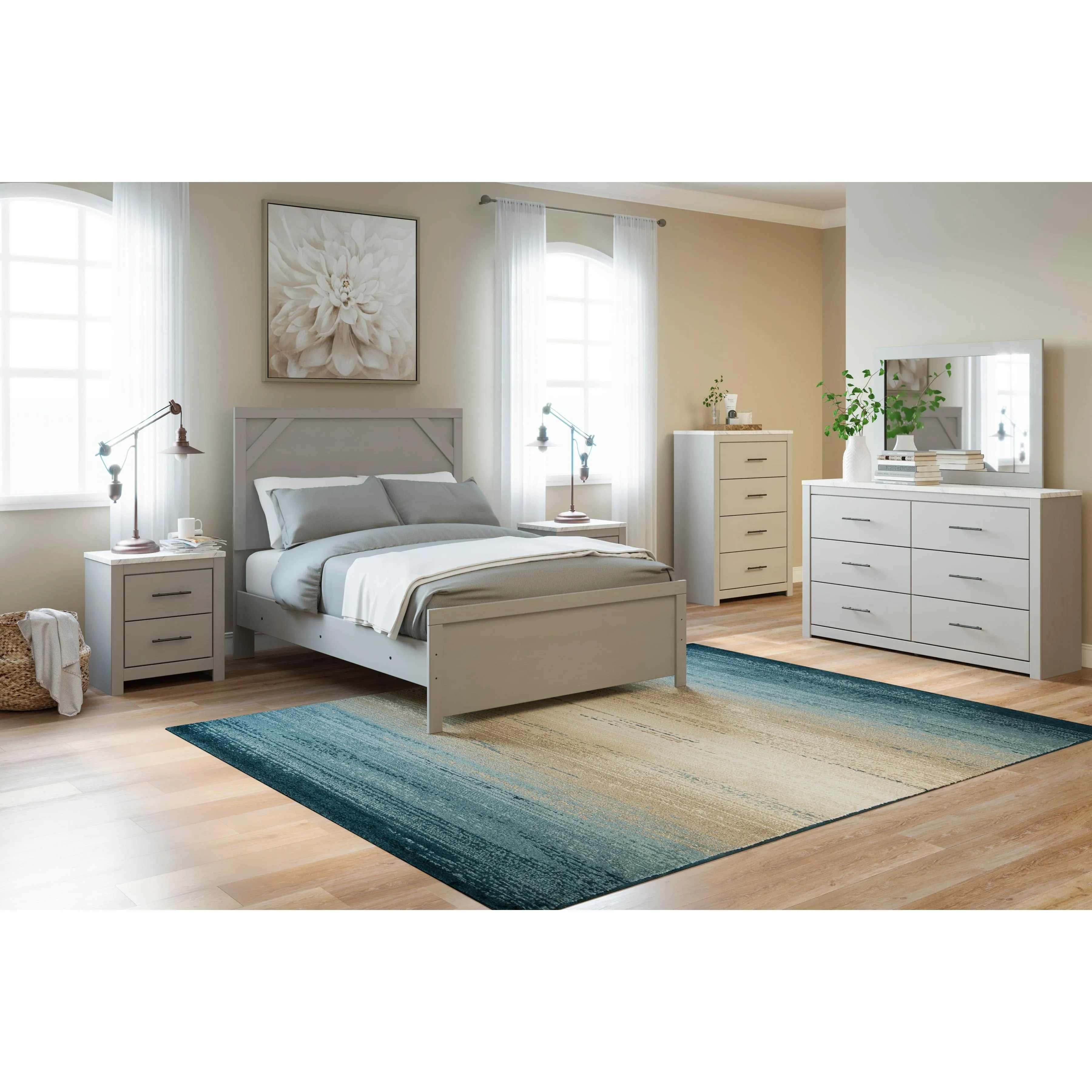 Signature Design by Ashley Cottonburg 2-Drawer Nightstand B1192-92