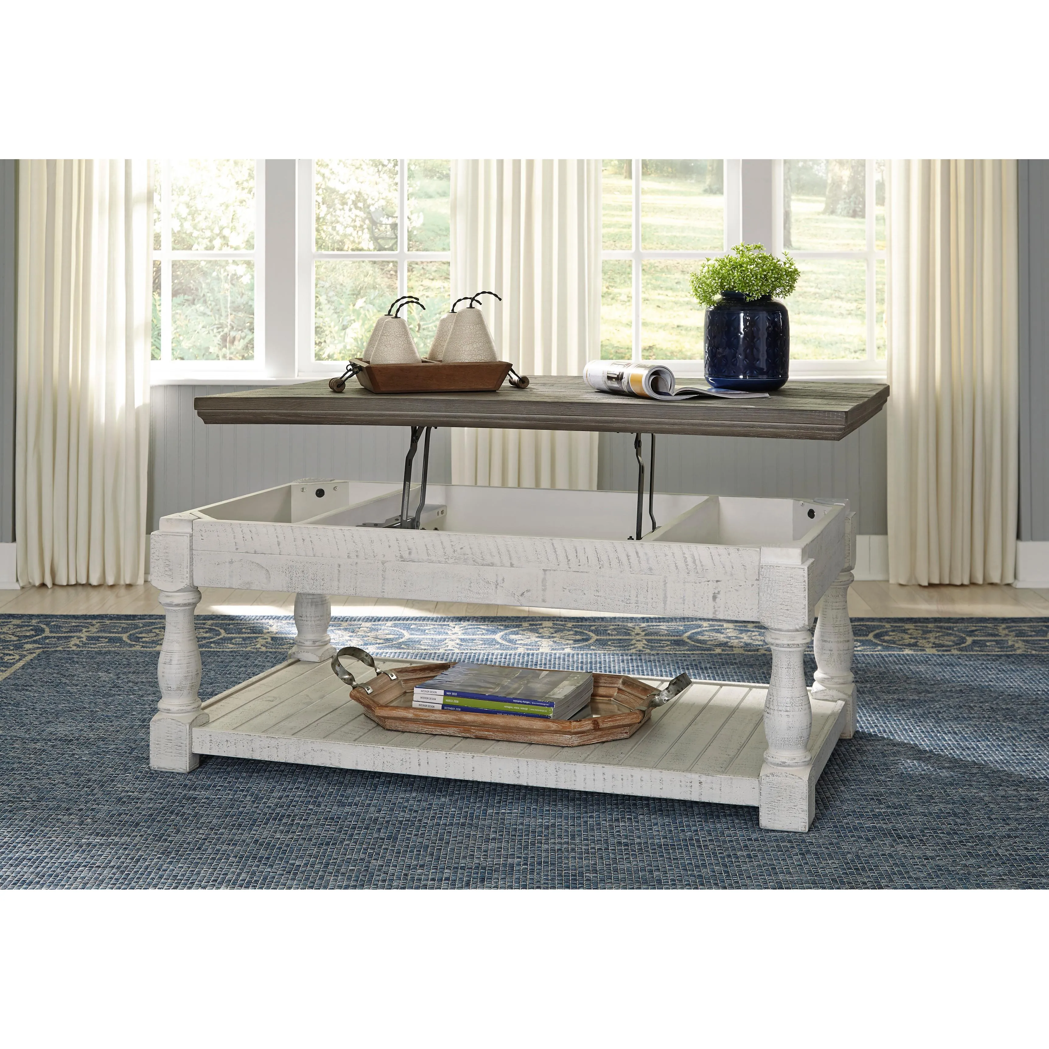 Signature Design by Ashley Havalance Lift Top Cocktail Table T814-9