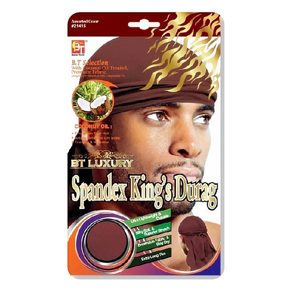 SPANDEX KING'S DURAG - Coconut Oil Treated