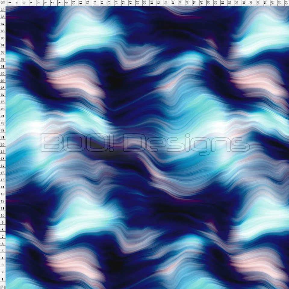 Spandex Lagoon Blue