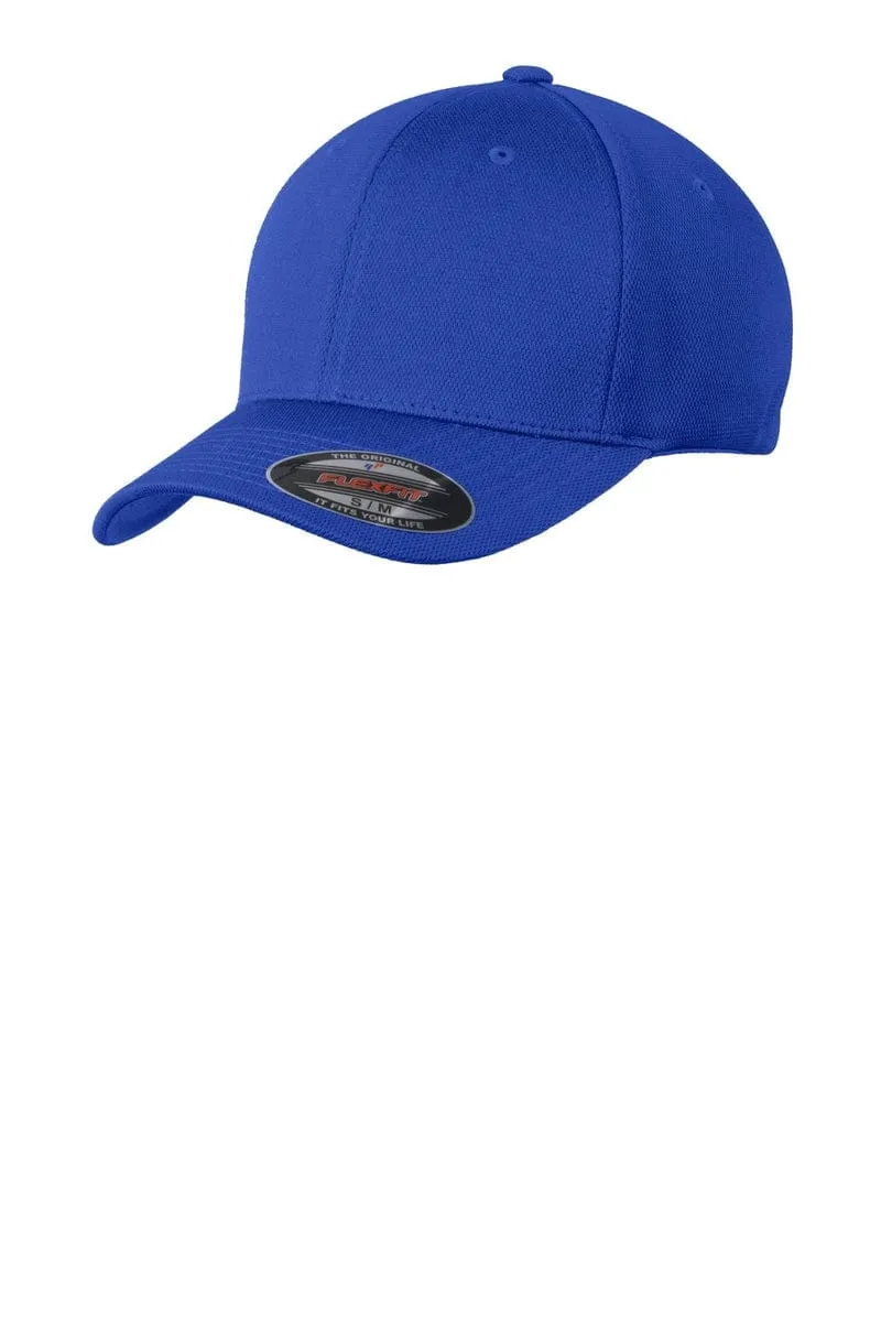 Sport-Tek STC22: Flexfit Cool & Dry Poly Block Mesh Cap