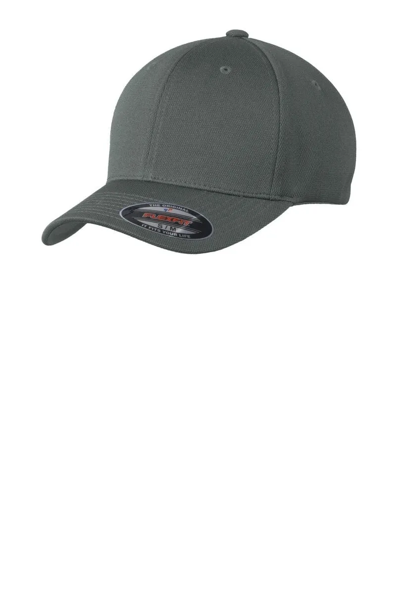 Sport-Tek STC22: Flexfit Cool & Dry Poly Block Mesh Cap
