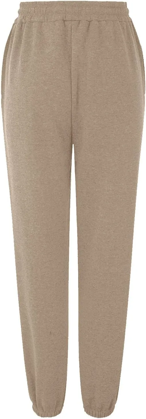 Sweatpants Women High Waist Cinch Bottom Athletic Joggers Casual Drawstring Sweat Pants Lounge Trousers with Pockets