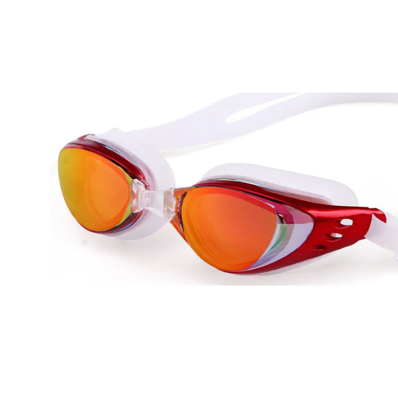 Swimming Glasses Men Women -1.0~-10 Waterproof Anti-Fog Arena Prescription Swim Eyewear Water Silicone  Diving Goggles