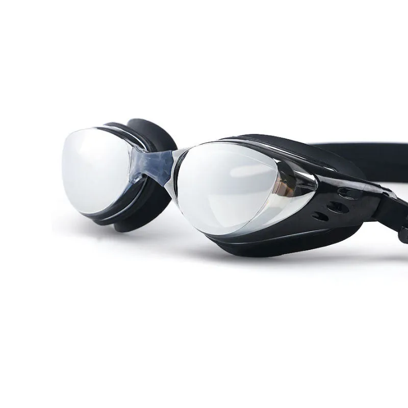 Swimming Glasses Men Women -1.0~-10 Waterproof Anti-Fog Arena Prescription Swim Eyewear Water Silicone  Diving Goggles