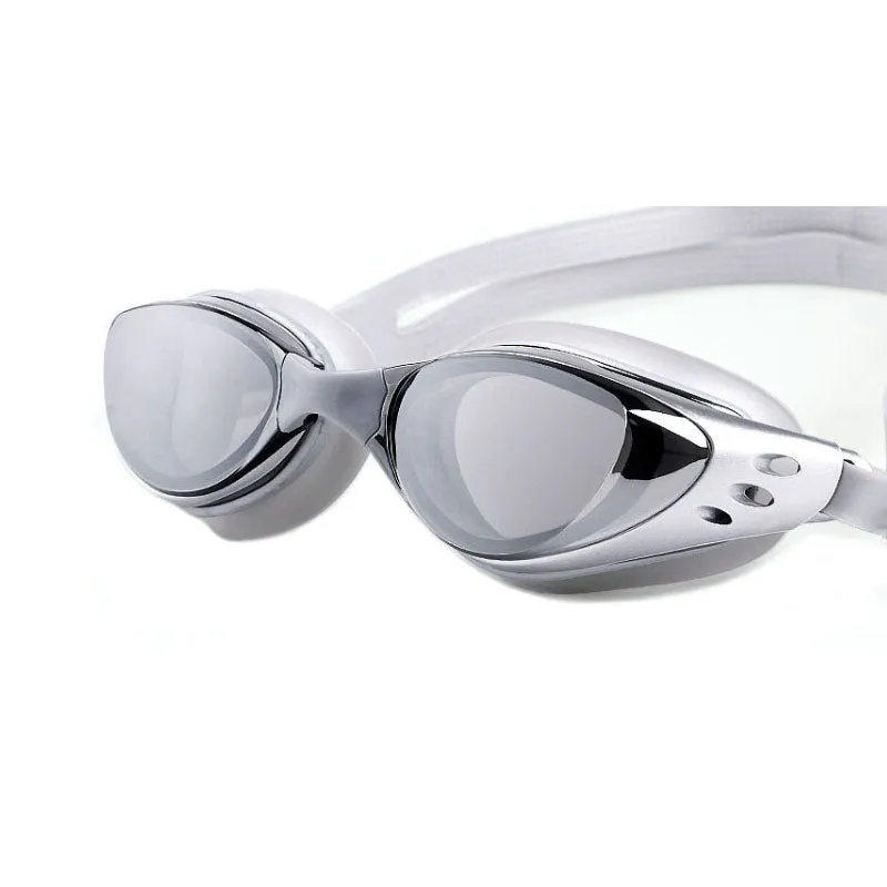 Swimming Glasses Men Women -1.0~-10 Waterproof Anti-Fog Arena Prescription Swim Eyewear Water Silicone  Diving Goggles