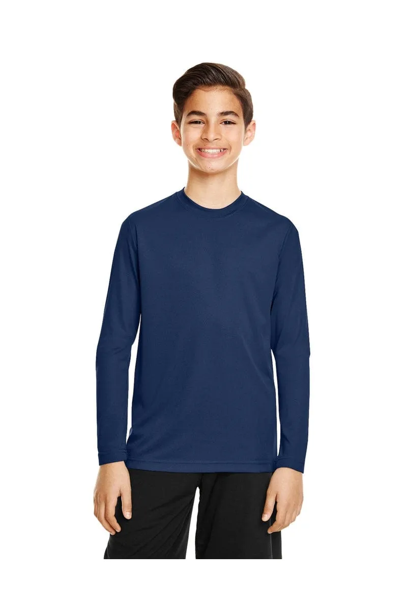 Team 365 TT11YL: Youth Zone Performance Long-Sleeve T-Shirt