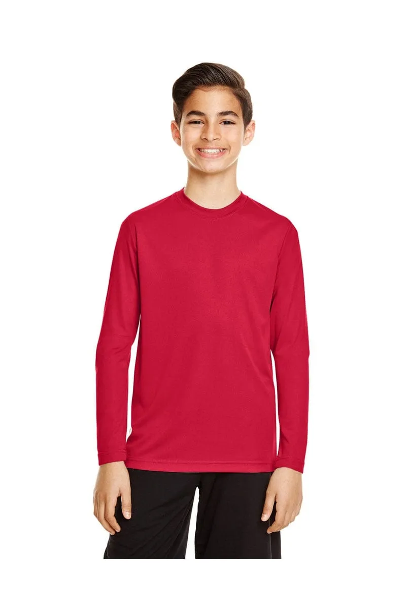 Team 365 TT11YL: Youth Zone Performance Long-Sleeve T-Shirt