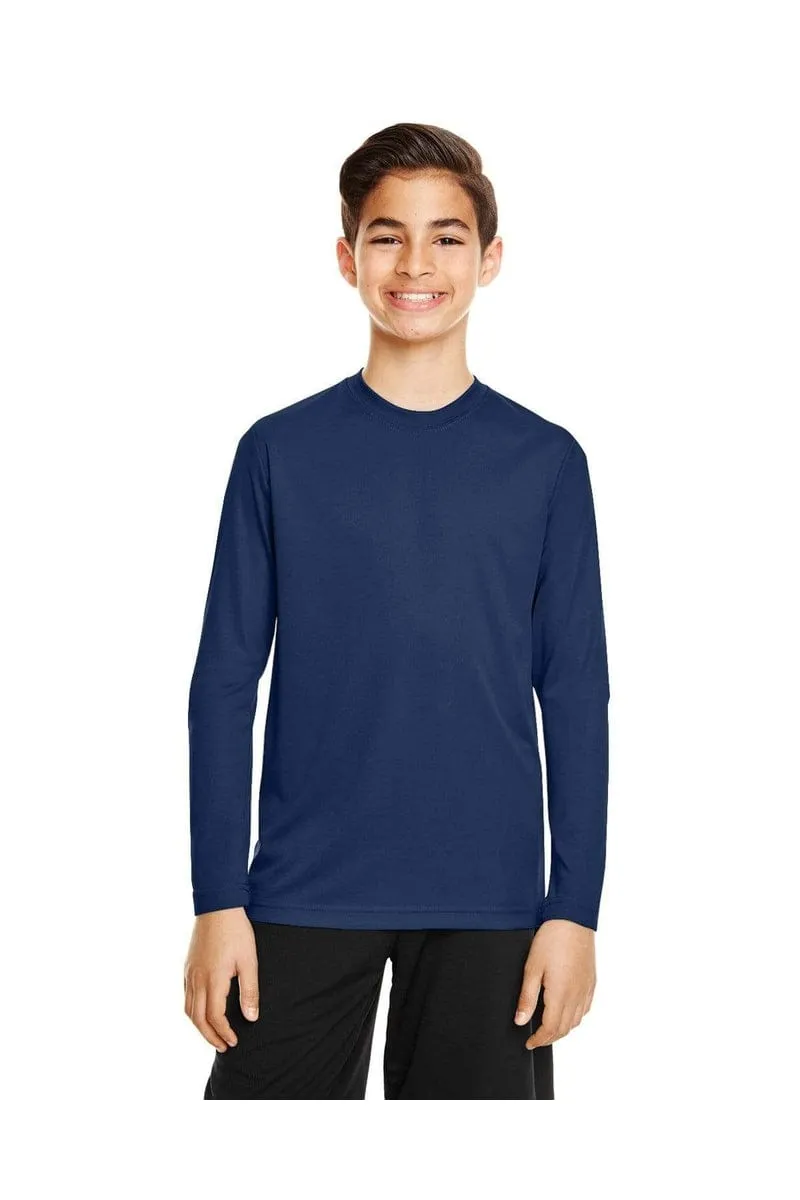 Team 365 TT11YL: Youth Zone Performance Long-Sleeve T-Shirt