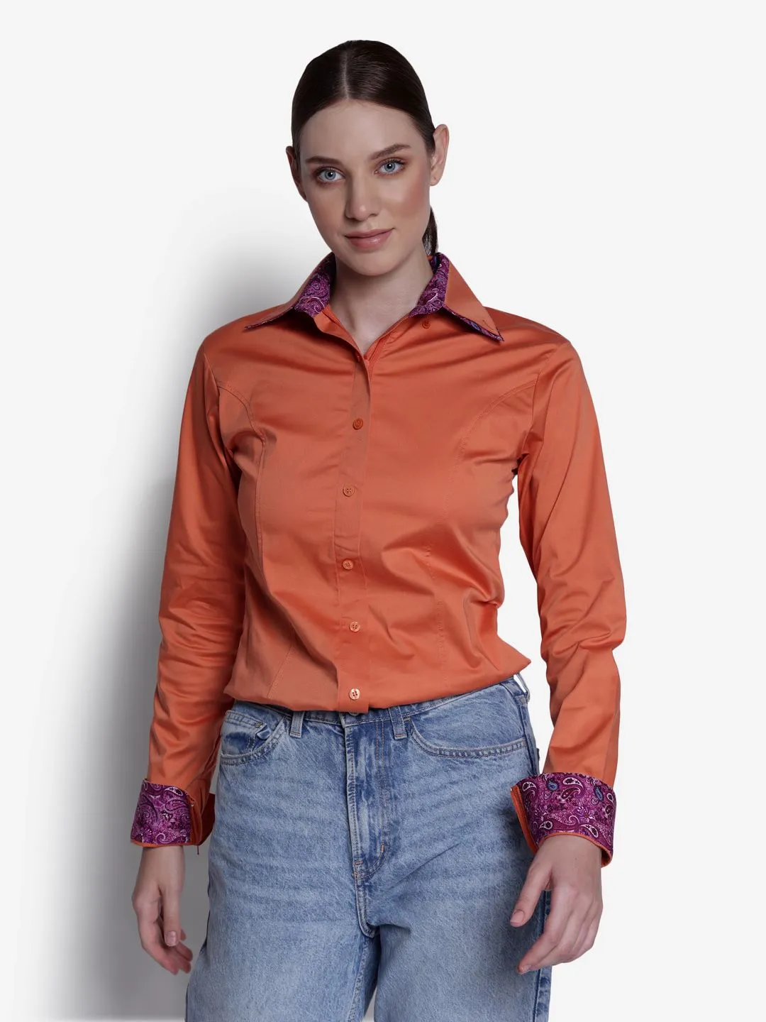 TuffRider Ladies ADEY Double Collar Shirt