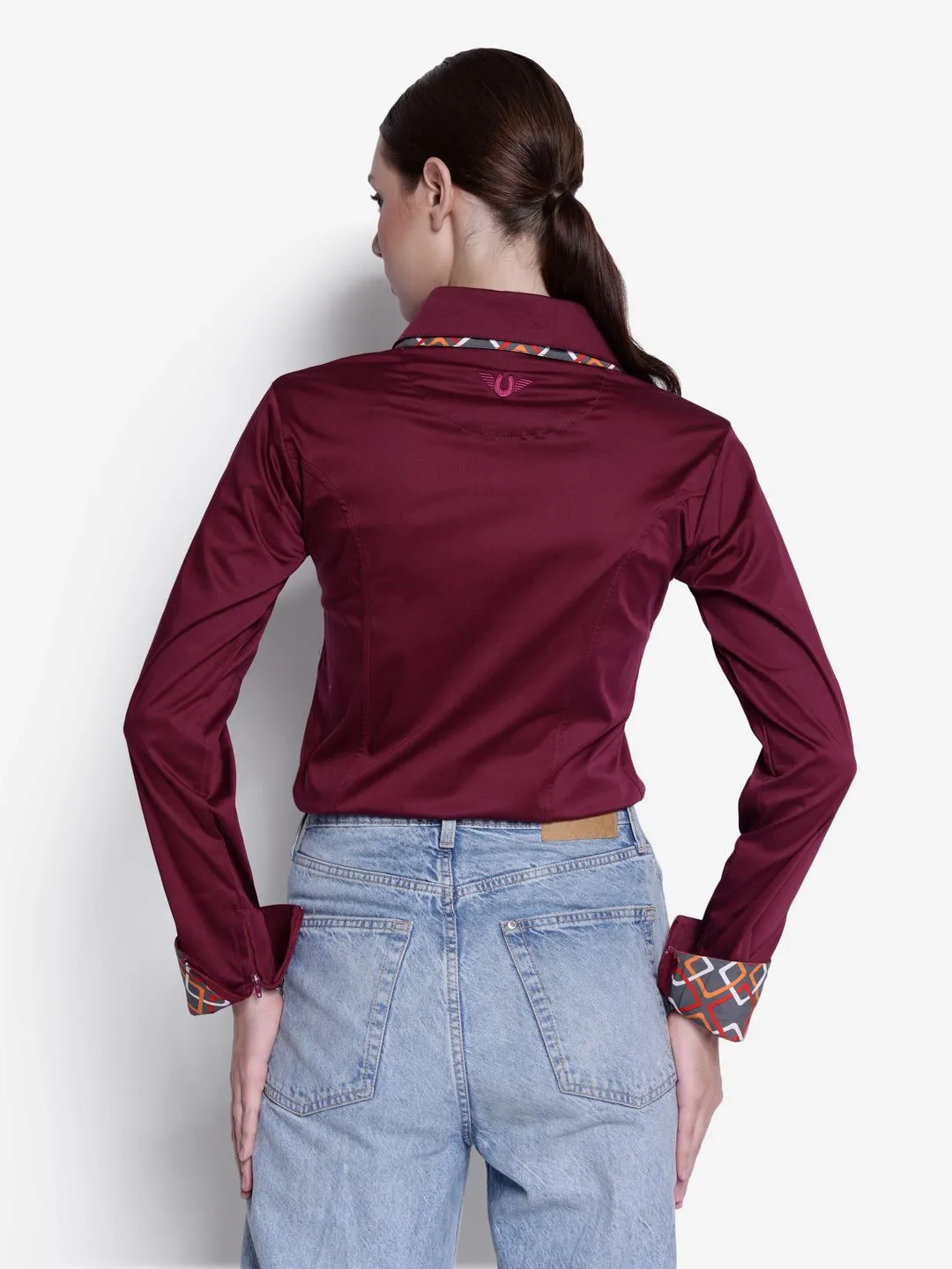 TuffRider Ladies ADEY Double Collar Shirt